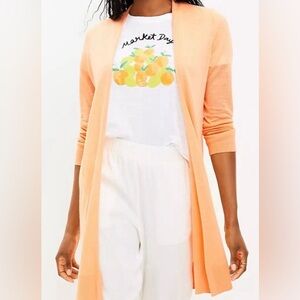 LOFT Sheer NWT Cardigan, size Medium